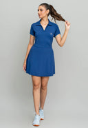 VESTIDO PIQUET MANGAS