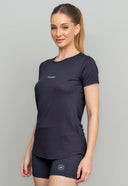 T-SHIRT CREPE ALONGADA