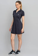 VESTIDO PIQUET MANGAS