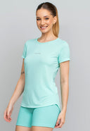 T-SHIRT CREPE ALONGADA