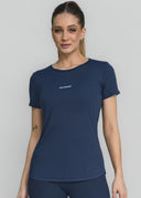 T-SHIRT CREPE ALONGADA