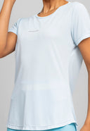 T-SHIRT CREPE ALONGADA