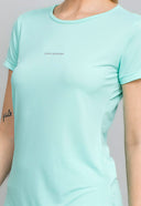 T-SHIRT CREPE ALONGADA