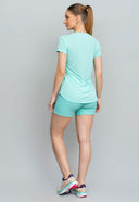 T-SHIRT CREPE ALONGADA