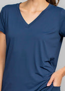 T-SHIRT GOLA V AIR FIT