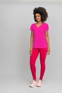 T-SHIRT GOLA V AIR FIT