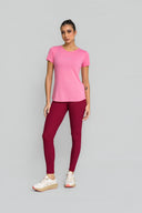 T-SHIRT CREPE ALONGADA