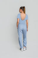 T SHIRT ALONGADA TIRAS