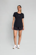 T-SHIRT CREPE ALONGADA