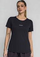 T-SHIRT CREPE ALONGADA