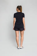 T-SHIRT CREPE ALONGADA